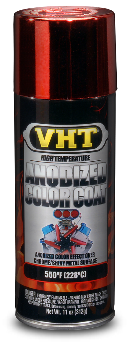 VHT® High Temperature Spray Paint Anodized, 11 oz Aerosol Can, 30 min Touch, 1 hr Handle Curing