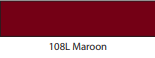 ONE.108L-QP One-Shot Oil Based Lettering Enamel, 1/4 pt Can, Maroon