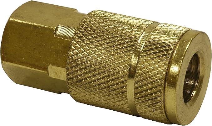 HOT.28009 TRU-FLATE 1/4" X 1/4" FEMALE NPT COUPLER