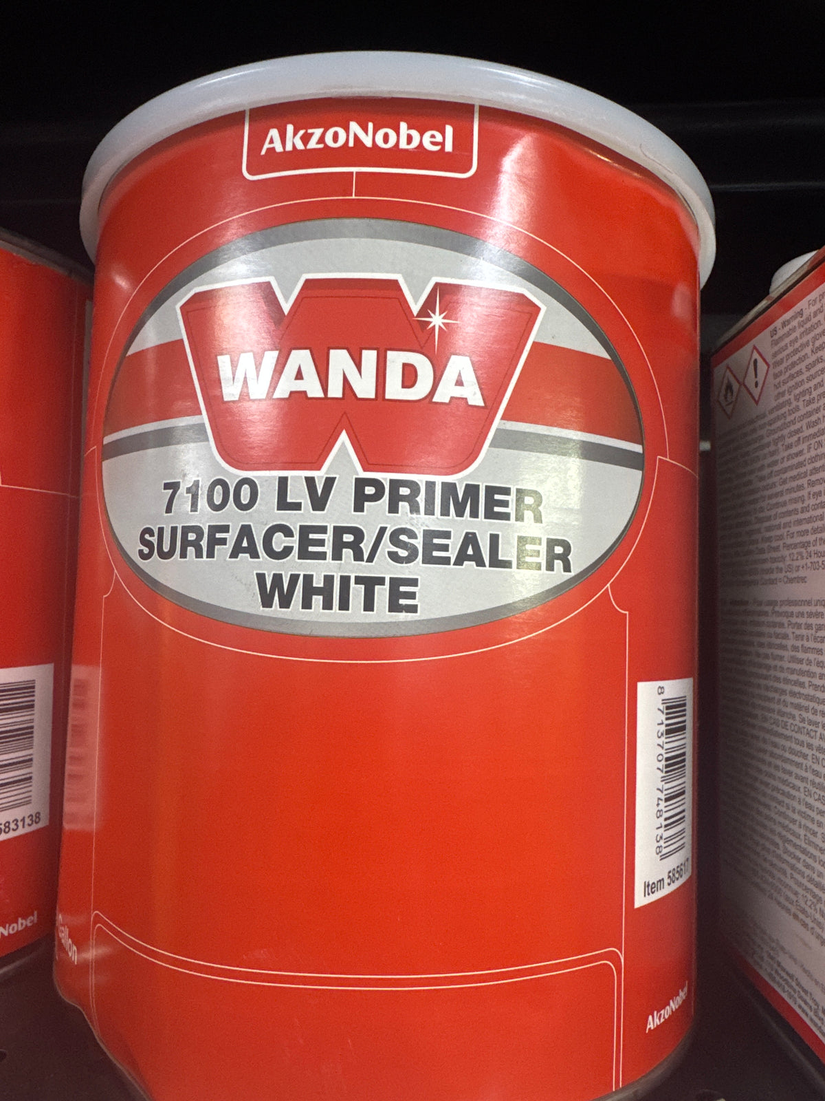 WAN.585617.GL 7100 LV WHITE PRIMER SURFACER/SEALER