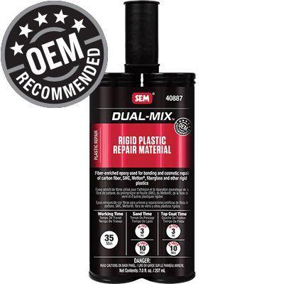 SEM.40887.EA DUAL MIX RIGID PLASTIC REPAIR MATERIAL