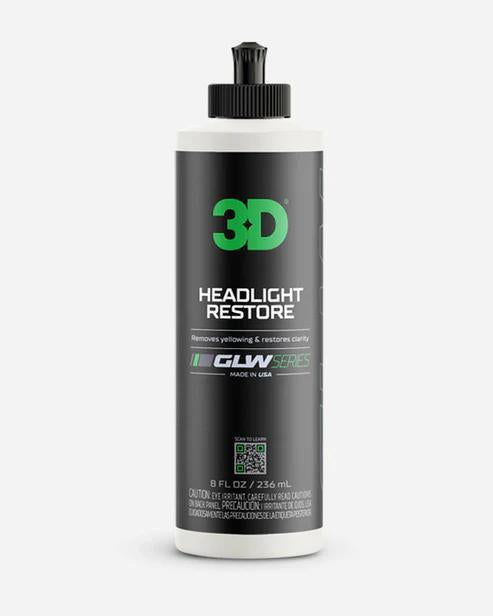 3D GLW Series Headlight Restore