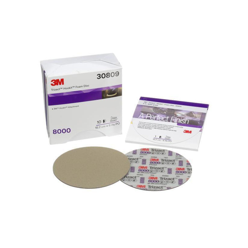 3M.30809 6" 8000G FOAM DISC