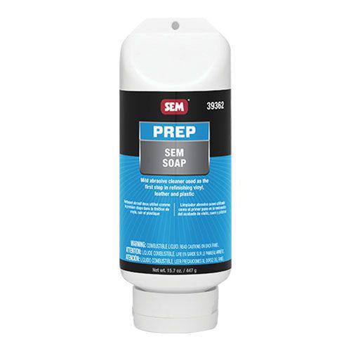 SEM.39362  Mild Abrasive Cleaner, 16 oz, 24.5 g/L VOC, For Use With Vinyl, Leather, Plastic Surfaces