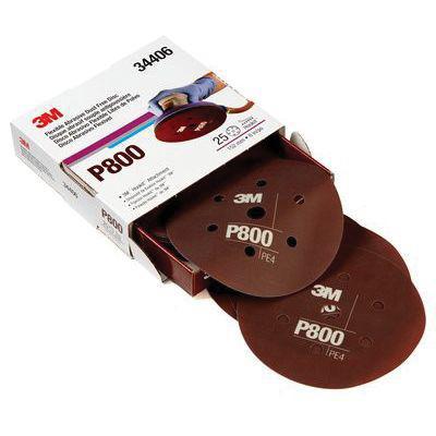 3M.34406 (EA) FLEXIBLE ABRASIVE 6" DISC P800