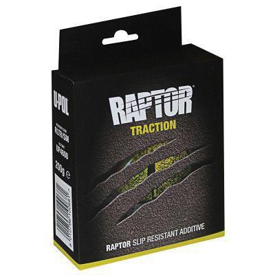 U-POL® RAPTOR® Traction Slip Resistant Additive, 200 g Resealable Bag, Clear