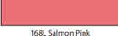 ONE.168L-QP 168L-HP Oil Based Lettering Enamel, 1/2 pt Can, Salmon Pink