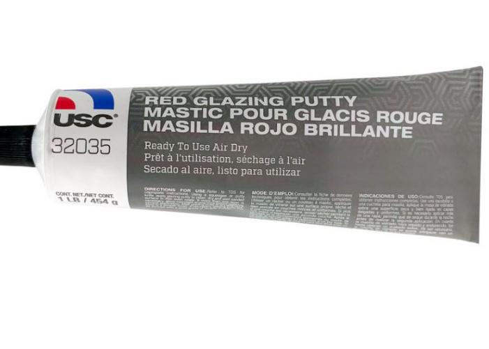 USC.32035 RED GLAZING PUTTY