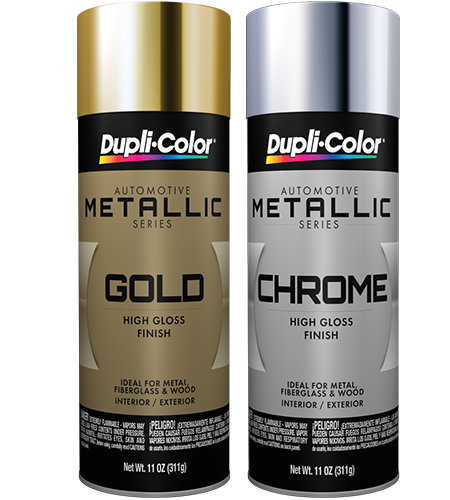 Dupli-Color® Automotive Spray Paint, 11 oz Aerosol Can, Metallic Paint