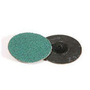 SUN.00106 Sunmight  Closed Coated Quick Change Disc, 3 in, P80 Grit, Alumina Zirconia, Roloc Attachment