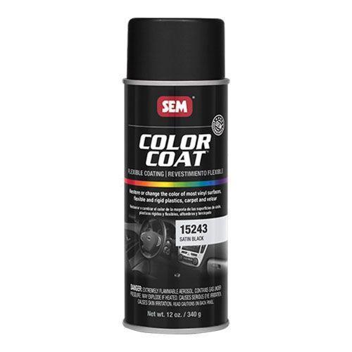 SEM.15243.CN C/COAT SATIN BLACK 13oz