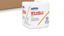 KIM.05701 WypAll® 05701 L40 Disposable Cleaning and Drying Towel, 12-1/2 x 12 in, 56, Double Re-Creped, White, 1 Plys