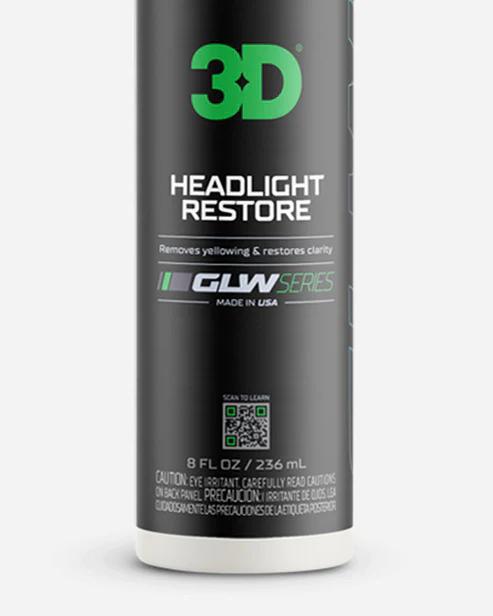 3D GLW Series Headlight Restore