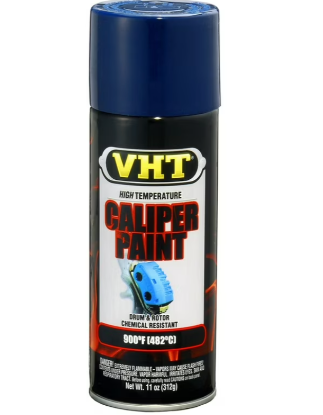 DUP.SP732.CN High Temperature Caliper Paint, 11 oz Aerosol Can, Gloss Bright Blue, 30 min Dry Curing