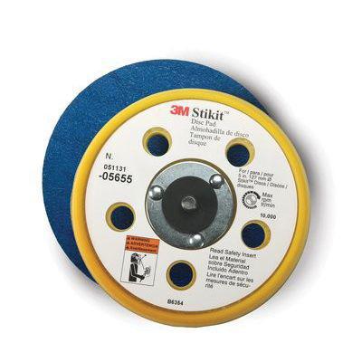 3M.5546 6" LO PROFILE STIKIT FINISH PAD