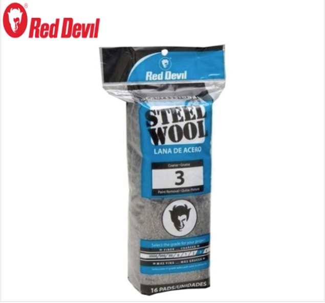 RDD.0316.PK (16) #3 GRADE STEEL WOOL (COARSE)