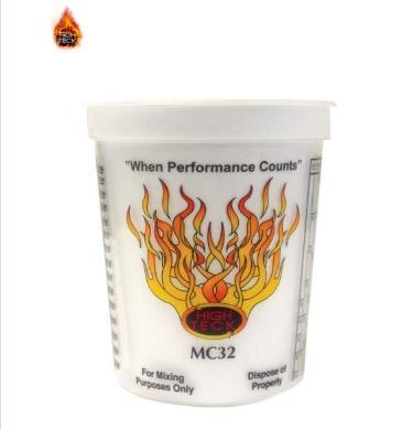 HIT.MC32.CS High Teck™ MC32 Mixing Cup, 1 qt, Polypropylene