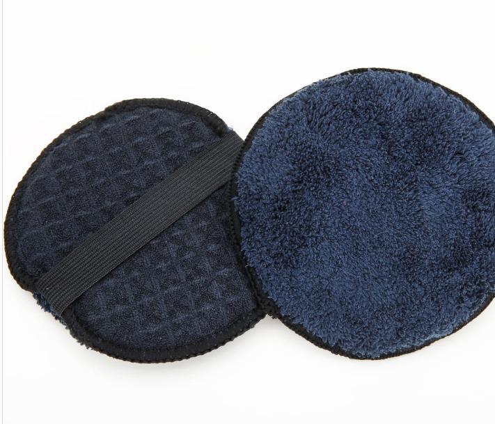 MIS.AA5BLK Dual-Faced Microfiber Applicator Round