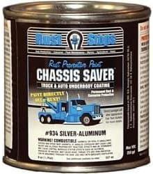 Magnet Paints UCP934-16 High Solid Chassis Saver Paint, 8 oz Can, Sliver-Aluminum