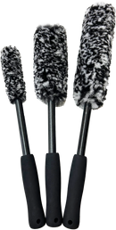 BW3SET Rimjob Woolie Wheel Brush (3 Piece Set)