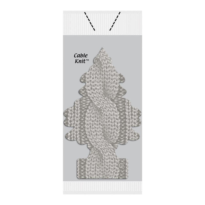 LITTLE TREE AIR FRESHENER - CABLE KNIT