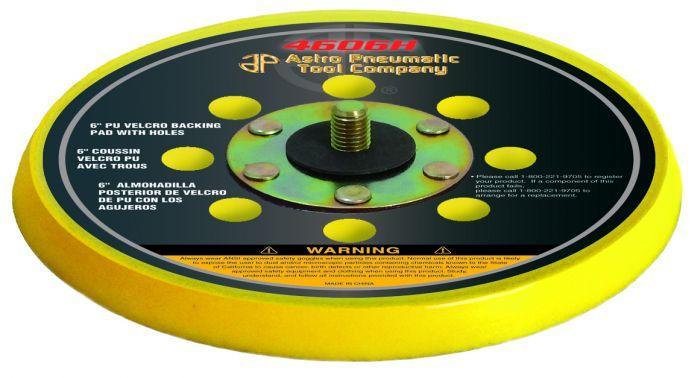 AST.4606H.EA 6" PU VELCRO BACKING PAD