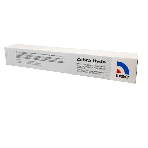 USC.39036.SL USC® Zebra Hyde 39036 Premium Masking Paper, 36 in W x 738 ft L, White