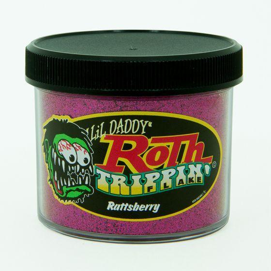 ROT.TRF221 Rattsberry Trippin' Metal Flake,.015 "Standard" Size, 2oz Jar