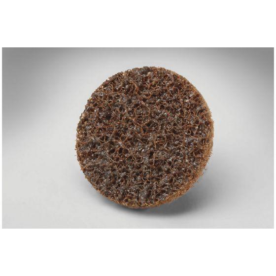 3M.7480 SC-DR Series No-Hole Surface Conditioning Disc, 2 in, Coarse Grade, Aluminum Oxide, Brown