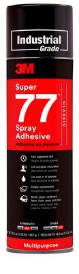 SUPER 77 SPRAY ADHESIVE 16.75OZ