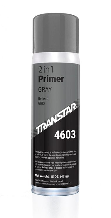 Transtar Self-Etching 1K Primer 20 oz Aerosol Can Gray 6193