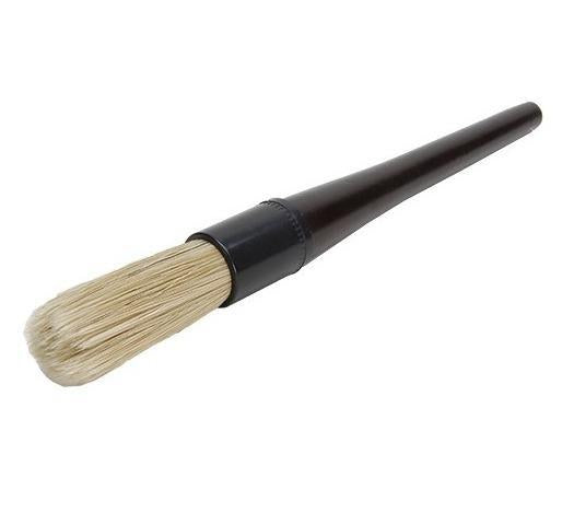 1st.BD10BLK/BLK 10" Long Wooden Handle Detail Brush