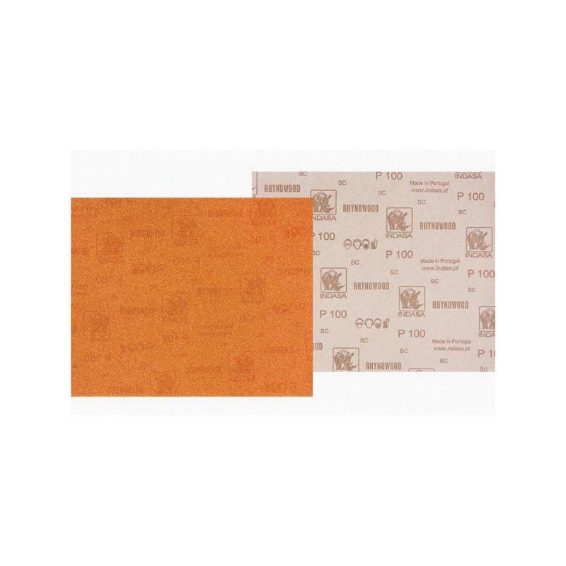 IND.4-80 Rhynowood Sanding Sheet, 11 in L x 9 in W, 80 Grit