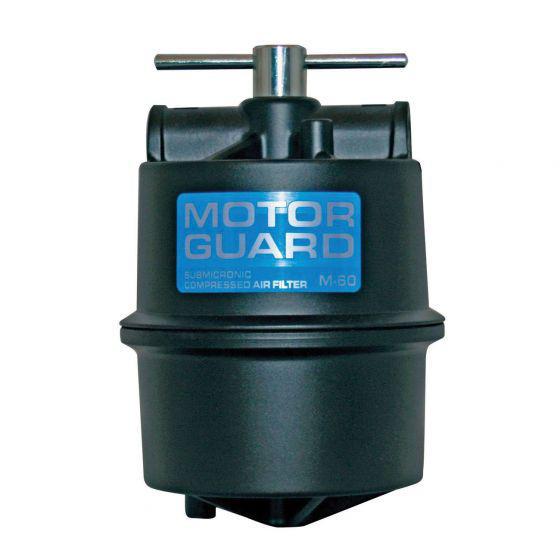 MTG.M-60 MOTOR GUARD M-60 Submicronic Compressed Air Filter, 1/2 in NPT Port, 100 cfm, 0.01 micron, 175 deg F, 125 psi