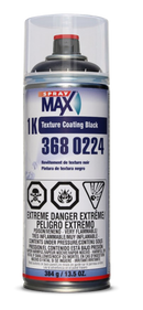 SPM.3680224 1K Texture Coating, 13.5 oz Aerosol Can, Black, Liquid