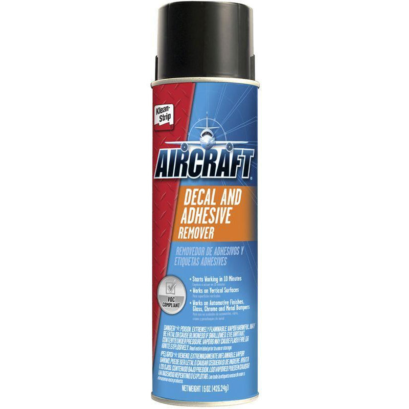 KLE.EAD909 Decal and Adhesive Remover, 15 oz Aerosol Can, Water White, Liquid