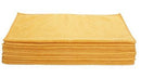 GST.MB16ORG Microfiber Multi-Purpose Wiping Towel Auto Detail, Janitorial Cleaning Cloths, 380 GSM, 16"x16", Orange