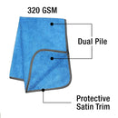 DP.MT-TST-G 16 x 24 in. 320 GSM All-Purpose Microfiber Towels – 12-pack