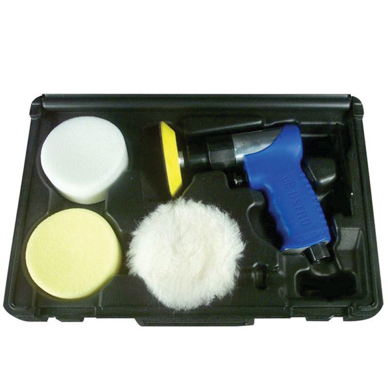 AST.3055 Mini Air Polishing Kit, 3 in, 5/16 in - 24 TPI Arbor, 2500 rpm, 5 cfm