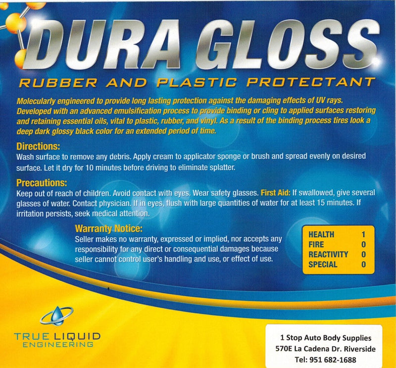 DURA GLOSS DRESSING ORANGE (Mango)