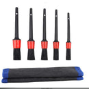 Detailing Brush Clay Bar Towel Set, for Car Motorcycle Paint,Wheel, Rim, Engine,Air Vent,Emblems, Releasing Dirt