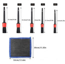 Detailing Brush Clay Bar Towel Set, for Car Motorcycle Paint,Wheel, Rim, Engine,Air Vent,Emblems, Releasing Dirt