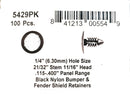 DSC.5429PK  1/4" Hole Size 11/16" Head