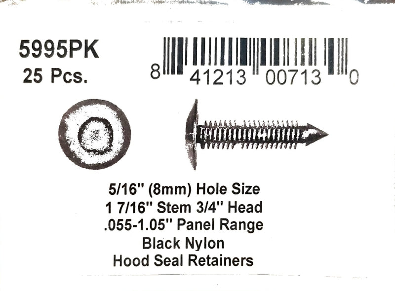 DSC.5995PK  5/16" Hole Size 1 7/16" Stem