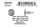 DSC.9857PK  5mm Hole 13mm Head 16mm Long