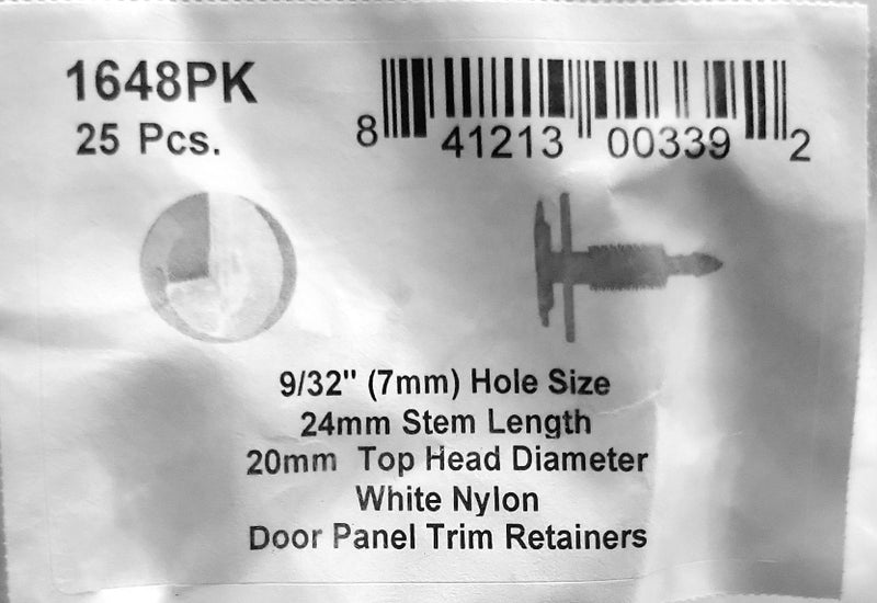 DSC.1648PK  7mm Hole Size 24mm Stem Length