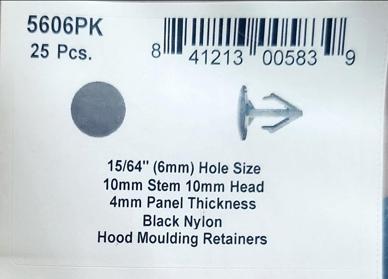 DSC.5606PK  6mm Hole Size 4mm Panel Range