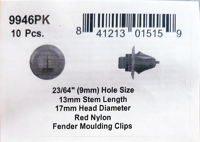 DSC.9946PK  9mm Hole Size 13mm Stem Length