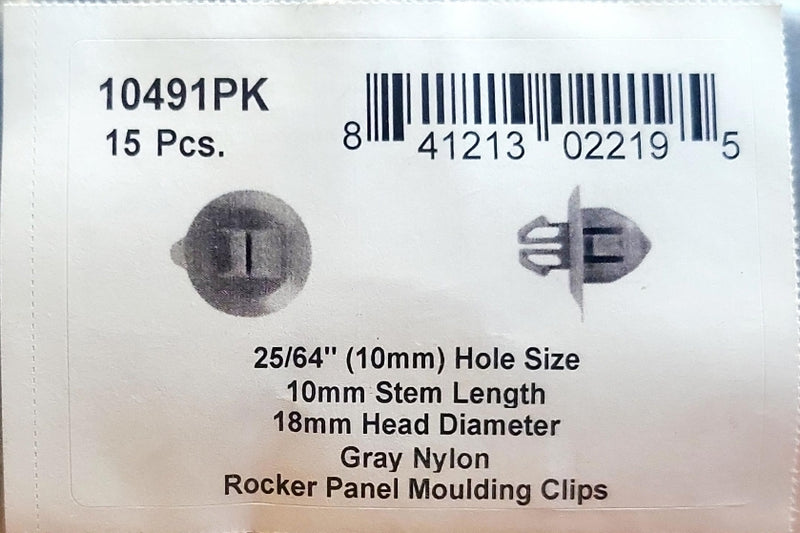 DSC.10491PK  10mm Stem Lgth 18mm Head Dia