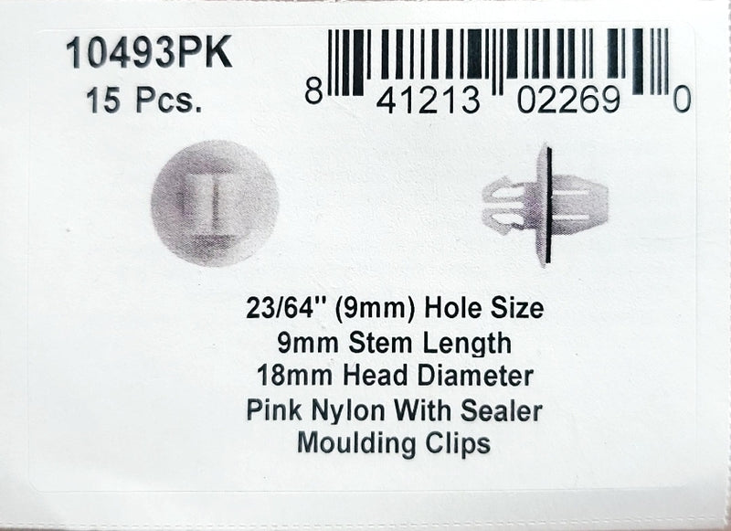 DSC.10493PK  9mm Stem Lgth 18mm Head Dia